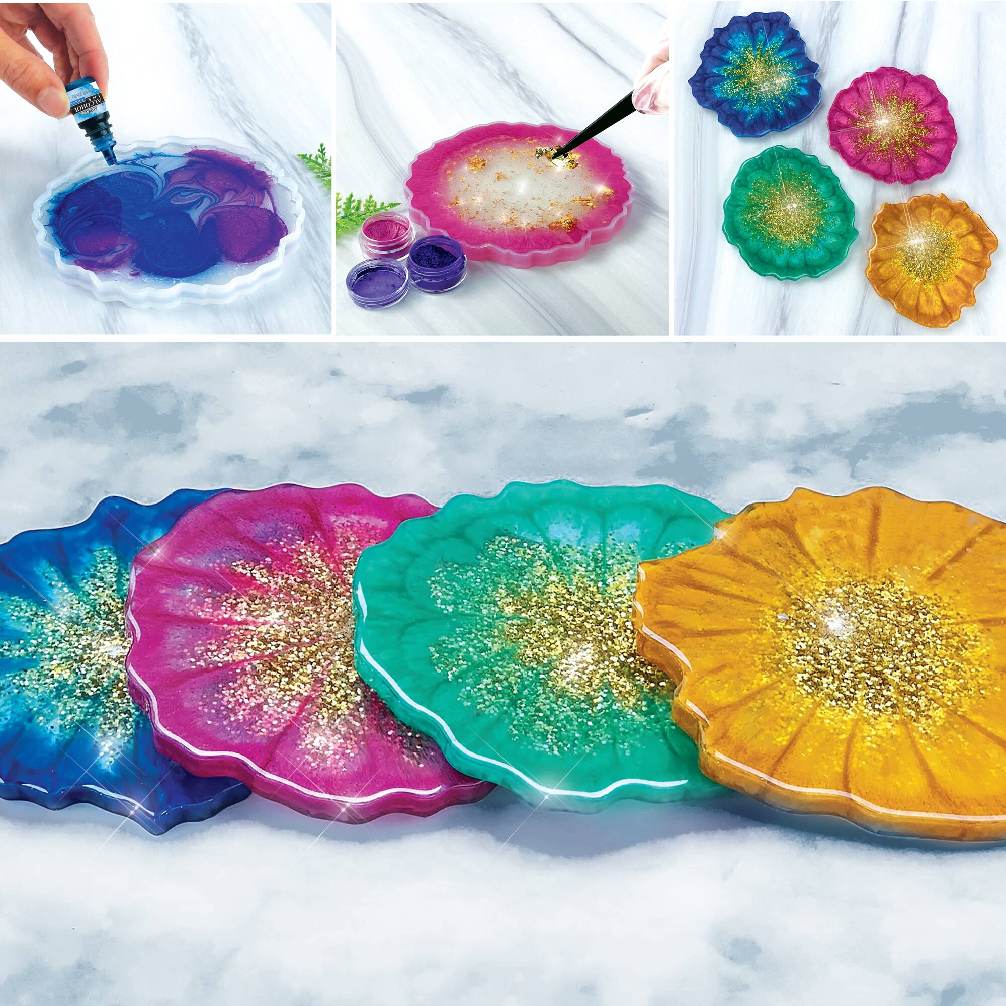 ArtSkills® Epoxy Resin Creations Kit with Molds